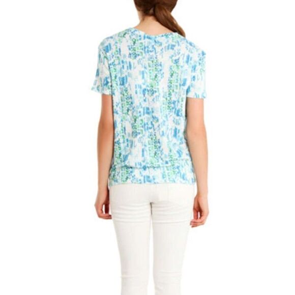 IRO Gypsy Tee 100% Linen in Bleu Clair NWT Size 1/Small - Picture 3 of 10